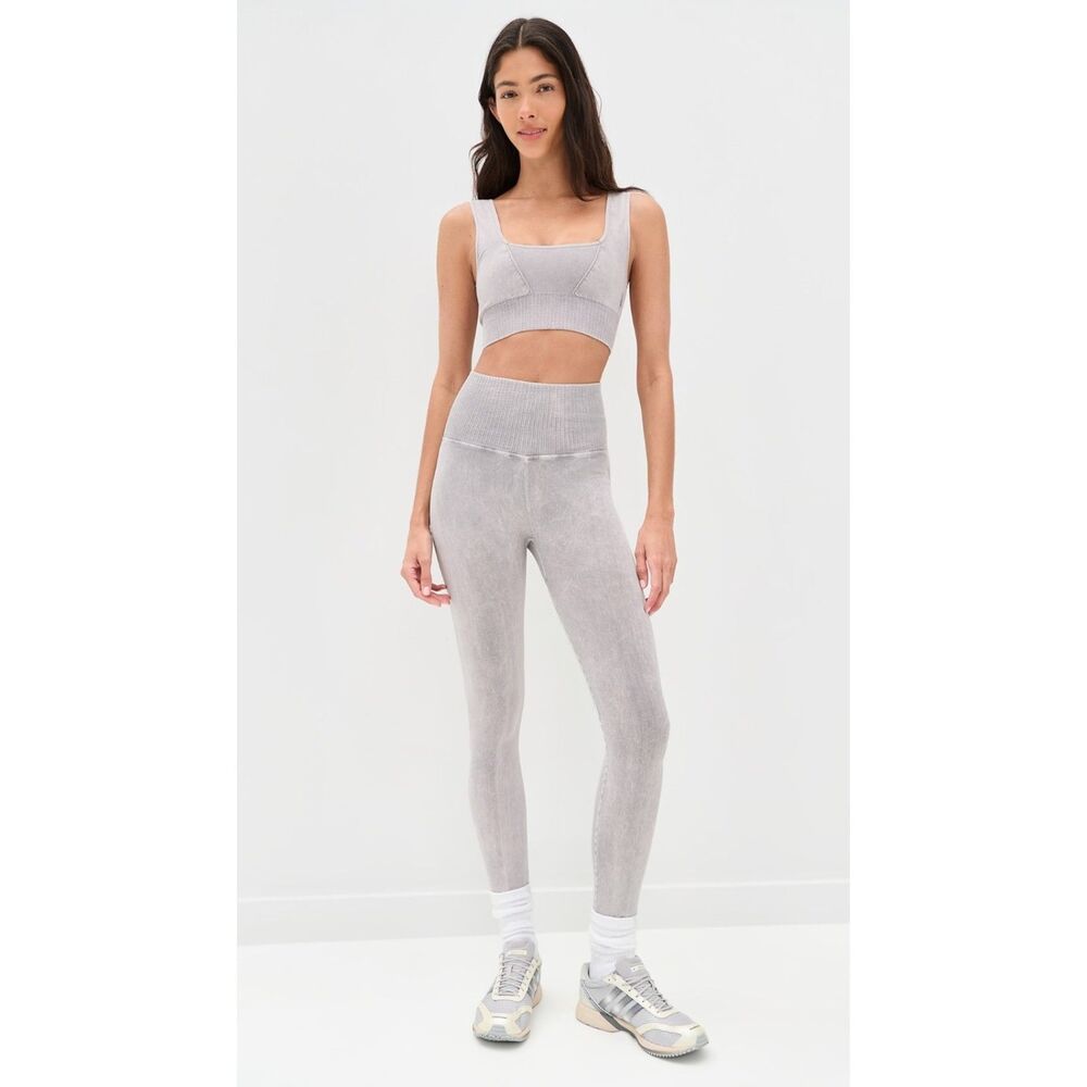 FP Movement Good Karma Leggings Ice Grey SZ M/L NWT Activewear Athleisure Train - Picture 2 of 11